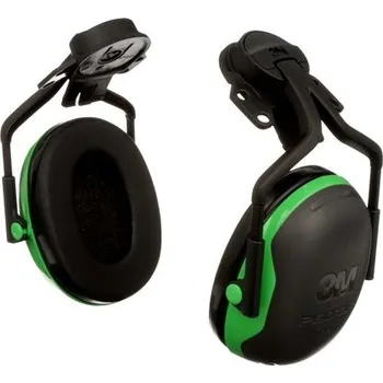 X1P5E, 3M PELTOR Mušlové chrániče na helmu, DI-ELEKTRICKÉ, útlum 27 db, štíhlá konstrukce