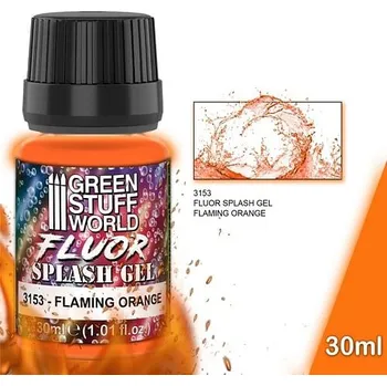 Green Stuff World: Splash Gel - Flaming Orange 30ml