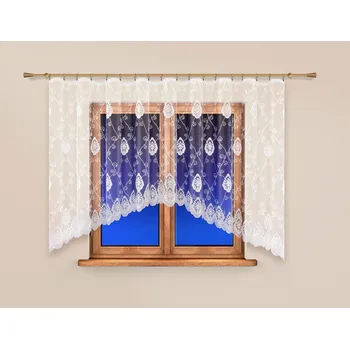 Záclona 4Home Záclona Castle, 350 x 175 cm, bílá