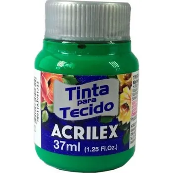 Speciální výtvarná barva Acrilex Barva na textil 37ml - veronese zelená 512