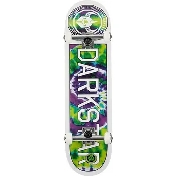 Skateboard darkstar Skateboard timeworks complete green tie dye