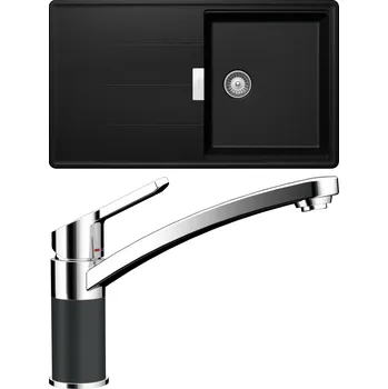 Granitový dřez Set Schock S13-3 (dřez Tia D-100 Magma + baterie SC-90 Magma)