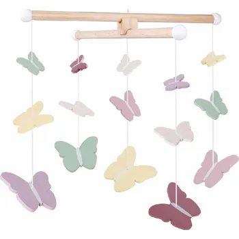 Kolotoč nad postýlku Jabadabado Dřevěný kolotoč