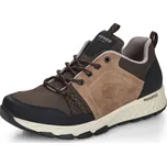 PÁNSKÉ POLOBOTKY RIEKER B6702-24 HNĚDÁ Barva: HNĚDÁ, Velikost: 43