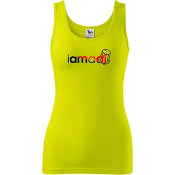 Dámské tričko I am a DJ - Dámské tílko - L ( Limetková )