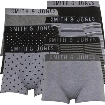 Boxerky Smith and Jones pánské boxerky 7ks Velikost: XL