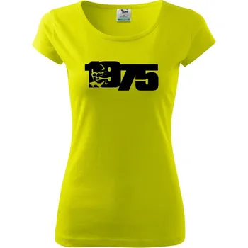 Husákovo dítě - 1975 - Dámské triko Pure - L ( Limetková )