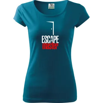 Dámské oblečení Escape master - Dámské triko Pure - 2XL ( Petrolejová )