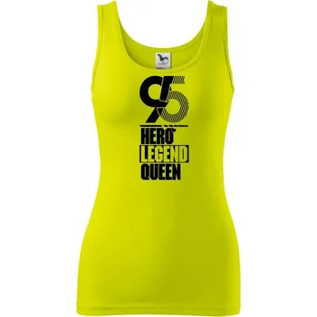 Dámské tričko Hero, Legend, King x Queen 1995 - Dámské tílko - 2XL ( Limetková )