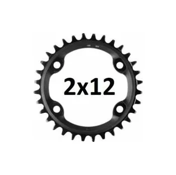 Převodník na kolo SHIMANO převodník FC-MT610 (2x12) Počet zubů: 34