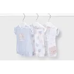 Dívčí trojkomplet letních overálků Mayoral 1608 Rozměr: 12 měsíců, 80 cm