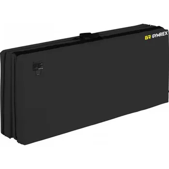 Žíněnka Gymrex Skládací žíněnka 200 x 120 x 5 cm černá