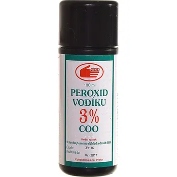 Dezinfekce Coo Peroxid vodíku 3 % 100 ml