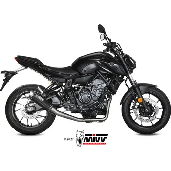 Výfuk pro motocykl MiVV Exhaust Itálie Yamaha MT-07 kompletní výfuk MiVV GP Pro karbon