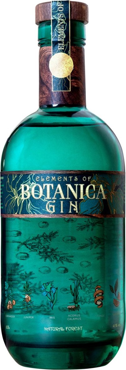 Elements of Botanica Gin Natural Forest 42 % 0,7 l od 529 Kč - Zbozi.cz