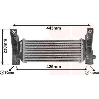 Chladič motoru Chladič turba VAN WEZEL 18014724