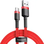 Baseus Cafule USB 2/USB-C 1 m červený