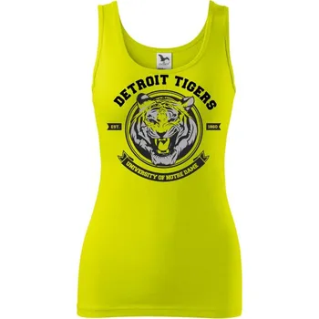 Dámské tričko Tiger detroit - Dámské tílko - M ( Limetková )