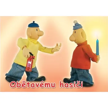 Blahopřání PAM HASIČ otevírací, A5