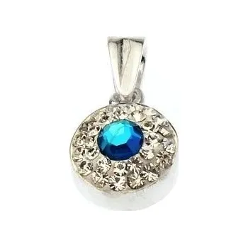 Přívěsek Stříbrný přívěšek se zirkony Stříbro 925/1000