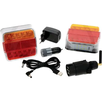 Zadní světlomet Granit Parts Bezdrátová magnetická koncová LED světla