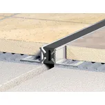 Lišta dilatační Havos, hliník, délka 250 cm, výška hrany 10 mm, ALDL12250C