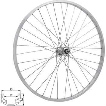 Zapletené kolo Remerx přední zapletené kolo 24' 219/507x19 (stříbrná)