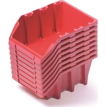 Prosperplast Plastové boxy 160x98x70mm Red 8ks