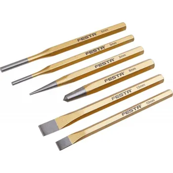 Sekáč Sekáče+průbojníky sada 6ks CrV