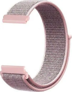 Řemínek na hodinky 4wrist Nylonový řemínek 20 mm růžový