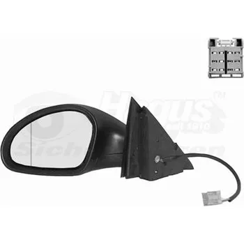 Auto zrcátko Vnější zpětné zrcátko VAN WEZEL 4917805