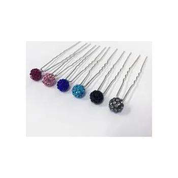 Ozdoba do vlasů Vlásenka do vlasů kulička štrasová