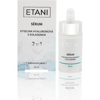 Pleťové sérum ETANI Sérum 2v1 – kyselina hyaluronová s kolagenem 30 ml