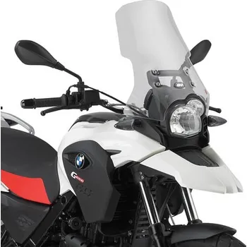 Motodíl D5101ST čiré plexi BMW G 650 GS (11-17), vxš410x390 mm, o 220 mm vyšší než originál