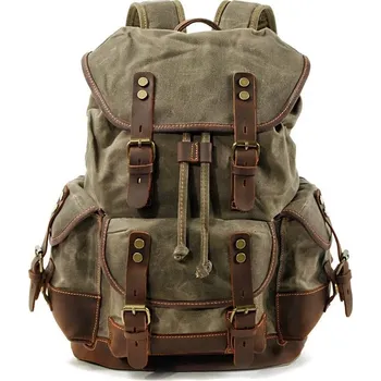 Sportovní batoh Vintage batoh Kansas 20l, zelený