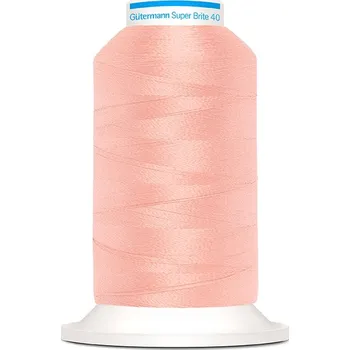 Gutermann Vyšívací nit Gütermann Super Brite Polyester 40 1000 m - 7701