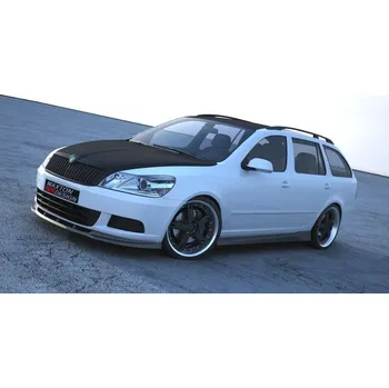 Nárazník Spojler pod nárazník lipa Škoda Octavia II facelift Model, klasický nárazník carbon look