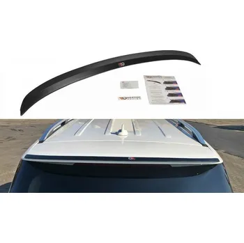 Tuning Prodloužení střešního spojleru Mercedes GLE W166 AMG-Line 2015- 2018 černý lesklý plast