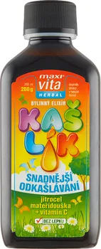 Přírodní produkt Maxi Vita Herbal Bylinný elixír Kašlík 200 ml