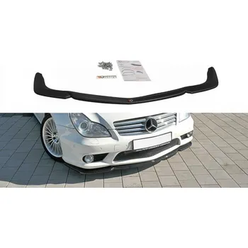Karosérie Spojler pod nárazník lipa Maxton Mercedes CLS C219 55AMG 2004- 2006 černý lesklý plast