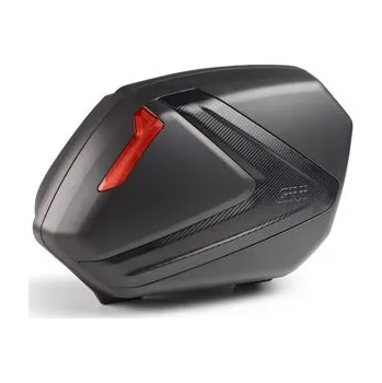 Zavazadlo na motocykl V37NN pár bočních kufrů GIVI (levý+pravý) boční víka černá matná ala karbon (Monokey pro PLX...)