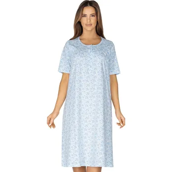 Dámské noční prádlo Regina dámská noční košile 084 modrá