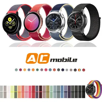 Příslušenství k chytrým hodinkám Nylonový Pásek Na Hodinky 20 Mm - Řemínek Varianta: Seven Color 19