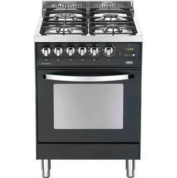 Sporák Lofra PNM66MFT/C sporák 60 cm černý matný