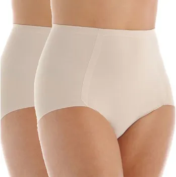 Dámské stahovací prádlo Maidenform tvarující kalhotky DM1002 2 pack tělové - Tělová / M