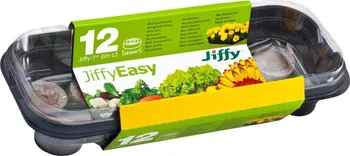 Minipařeniště Jiffy GH-12 Jiffy-7 27 x 11,5 x 6 cm + rašelinové tablety 12 ks