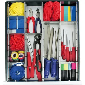 Dílenský stůl Sada na rozčlenění zásuvky, ESTA a MovaFlex, typ E