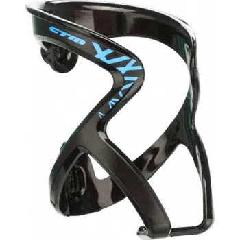 Košík na láhev Košík na láhev CTM ESVE, čierna/azúrová