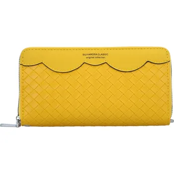 Peněženka Dámská koženková pouzdrová peněženka Dar, žlutá