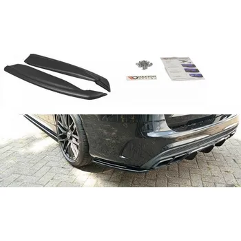 Tuning Splittery zadní, boční Mercedes C-Class S205 63AMG kombi 2015- 2018 černý lesklý plast
